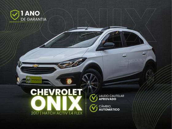 CHEVROLET ONIX 1.4 MPFI ACTIV 8V FLEX 4P AUTOMÁTICO CHEVROLET ONIX 1.4 MPFI ACTIV 8V FLEX 4P AUTOMÁTICO